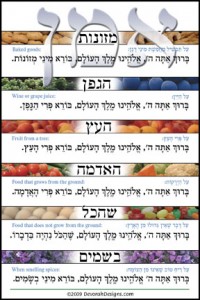 Jewish blessing for food